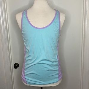 ASOS Tank Top in Lavender & Light Turquoise Blue